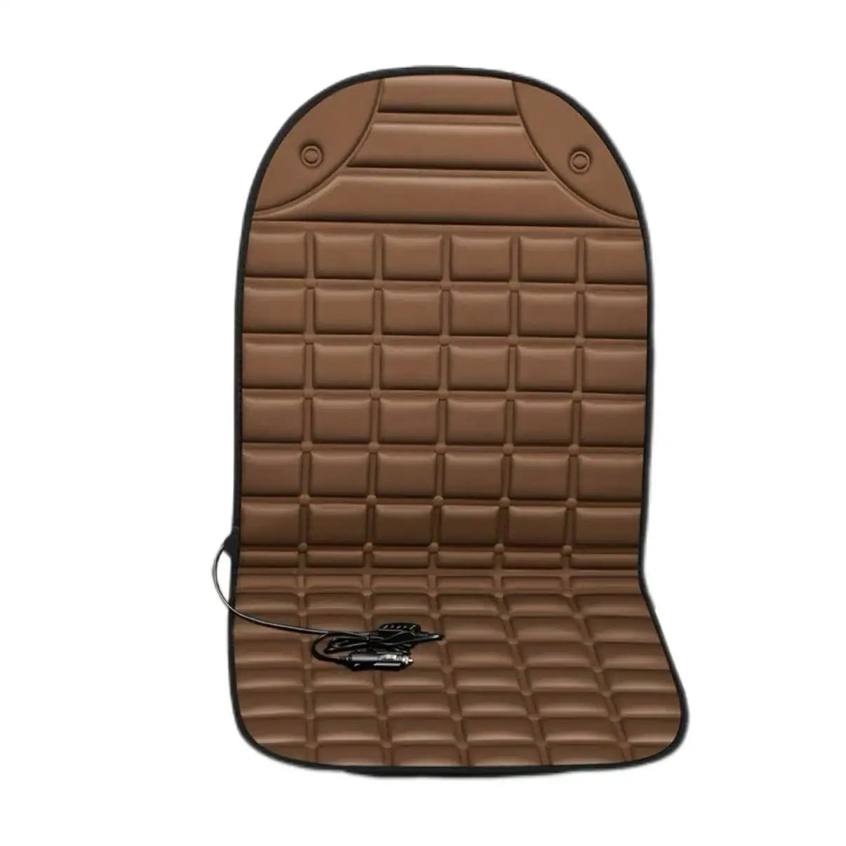 Checkerboard quick-heating uniformly heated winter car seat cushion 12V warm single or double seat heat-retaining essential