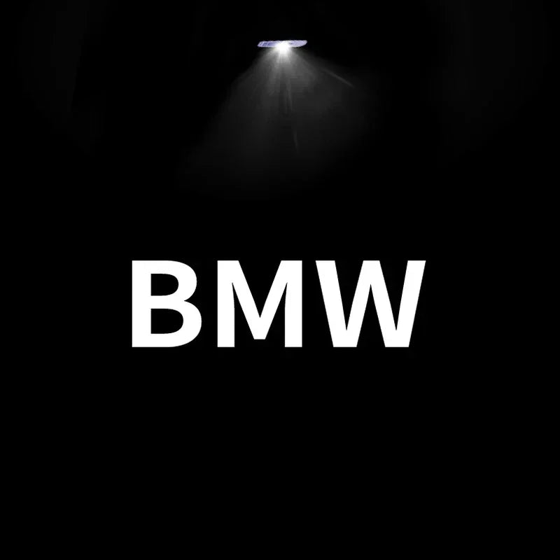 2pcs New LED Car Door Welcome Courtesy Lamp Projector Light For BMW 50th F12 F13 F30 E60 E65 E66 E63 F01 F02 X1 X3 4 5 6 7 Serie