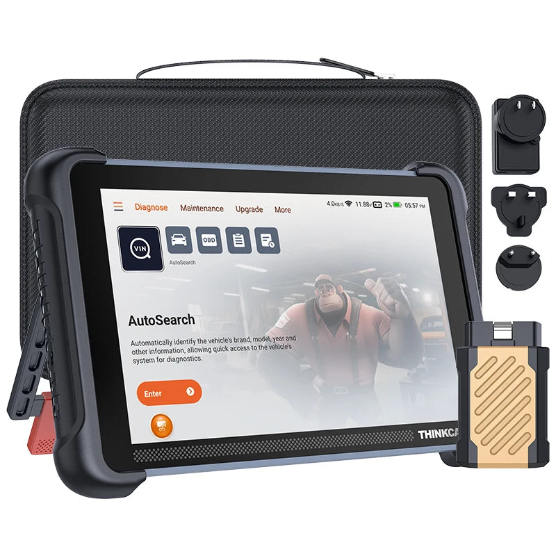 THINKCAR THINKSCAN 689BT All System Car Diagnostic Tool ActiveTest ECU Coding OBD2 Scanner 34 Services CAN FD DoIP Scan Tool