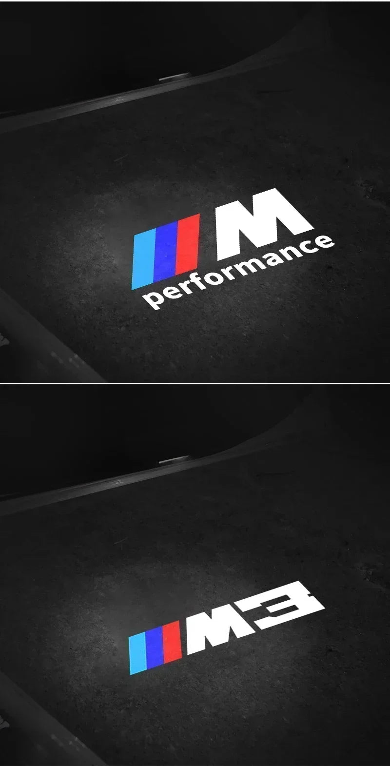 2pcs New LED Car Door Welcome Courtesy Lamp Projector Light For BMW 50th F12 F13 F30 E60 E65 E66 E63 F01 F02 X1 X3 4 5 6 7 Serie