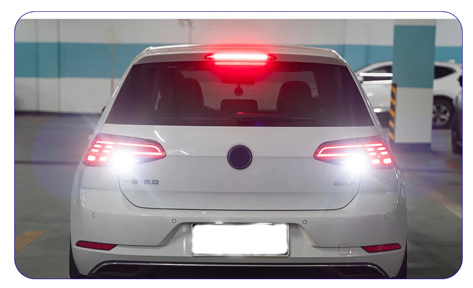 Car Taillights Assembly For Golf 7 2013-2017 Upgrade Golf 7.5 2018-2021 LED Car Back Lamps Turn Signal Light Accessories
