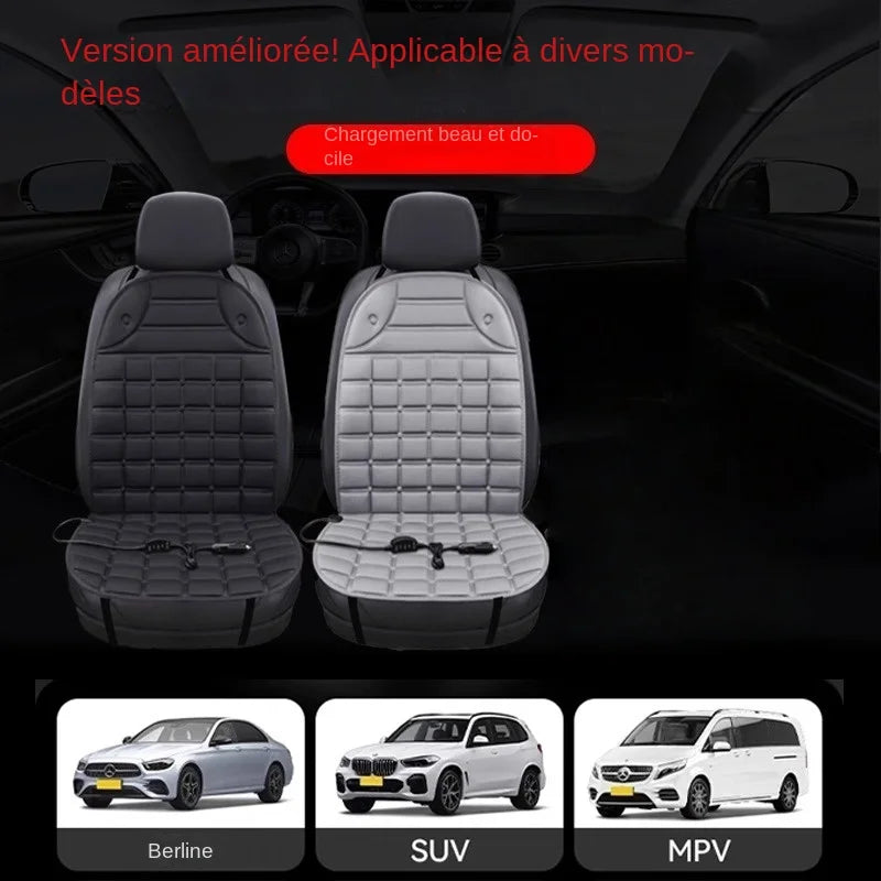 Car heating seat cushion, car winter seat, electric heating seat cushion, quick heating seat cushion, car 12V small car, car use