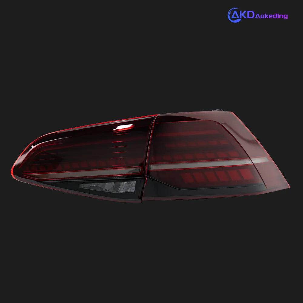 AKD Car Lights for VW Golf 7 Tail Light 2013-2020 Golf 7.5 LED Rear Lamp Golf MK7 Stop DRL Brake Dynamic Signal Auto Accessories