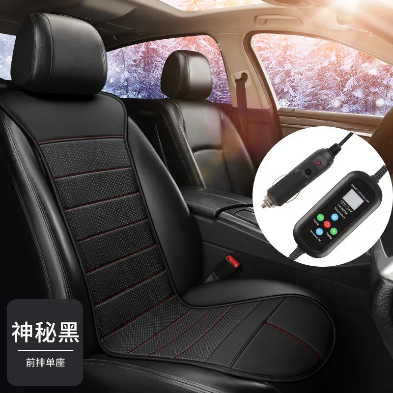 DC12V24V Driver Universal Auto Heated Covers Car Heater Cushion TemperaTure Control Cars Seat Heating Pad