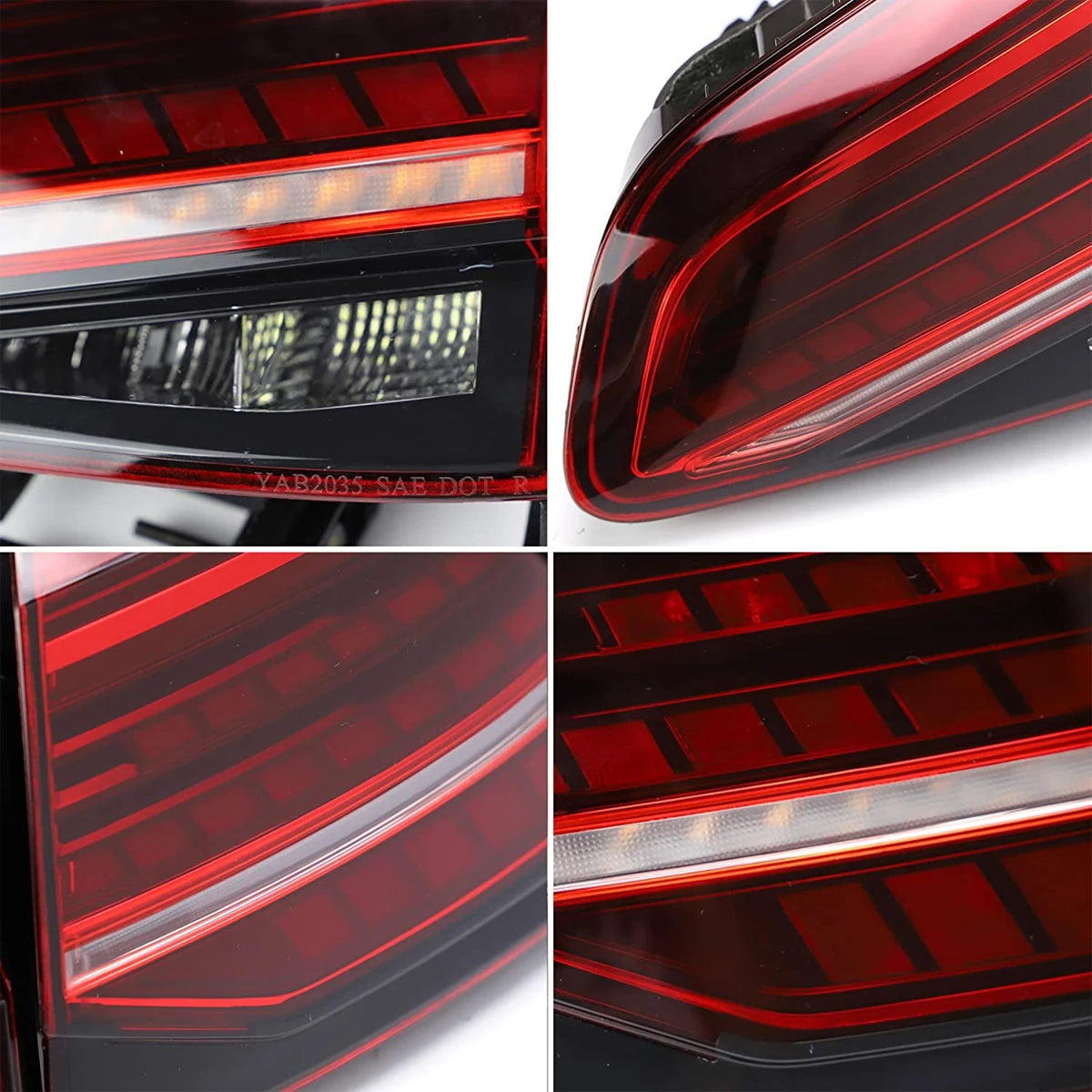 TYPY Car Tail Lamps For VW Golf MK7 Golf7.5 Taillight TSI TDI 2013-2019 LED Projector Tail Lamp DRL Auto Accessories
