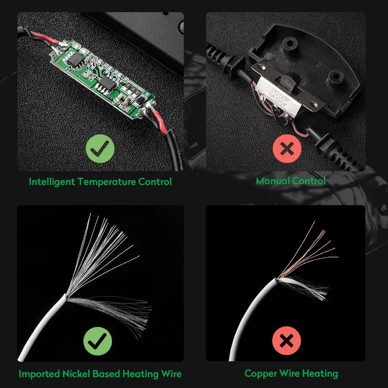 Universal Heated Car Seat Cushion 12V/24V Fast Heating Car Seat Covers Warm Winter Cloth/Flannel Automobile Seat Cover Heater