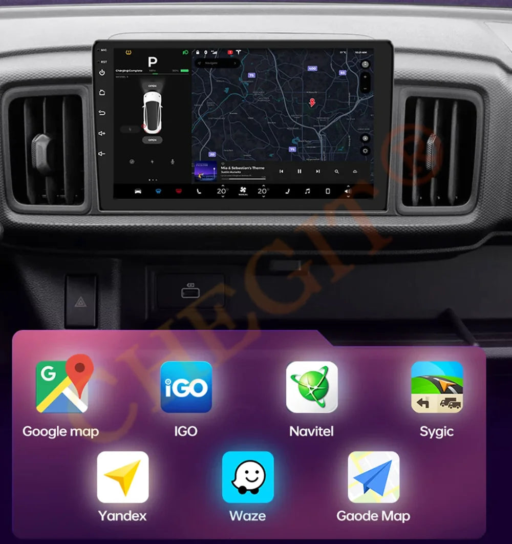 Android 13 Universal 7/9/10" car radio - GPS CarPlay