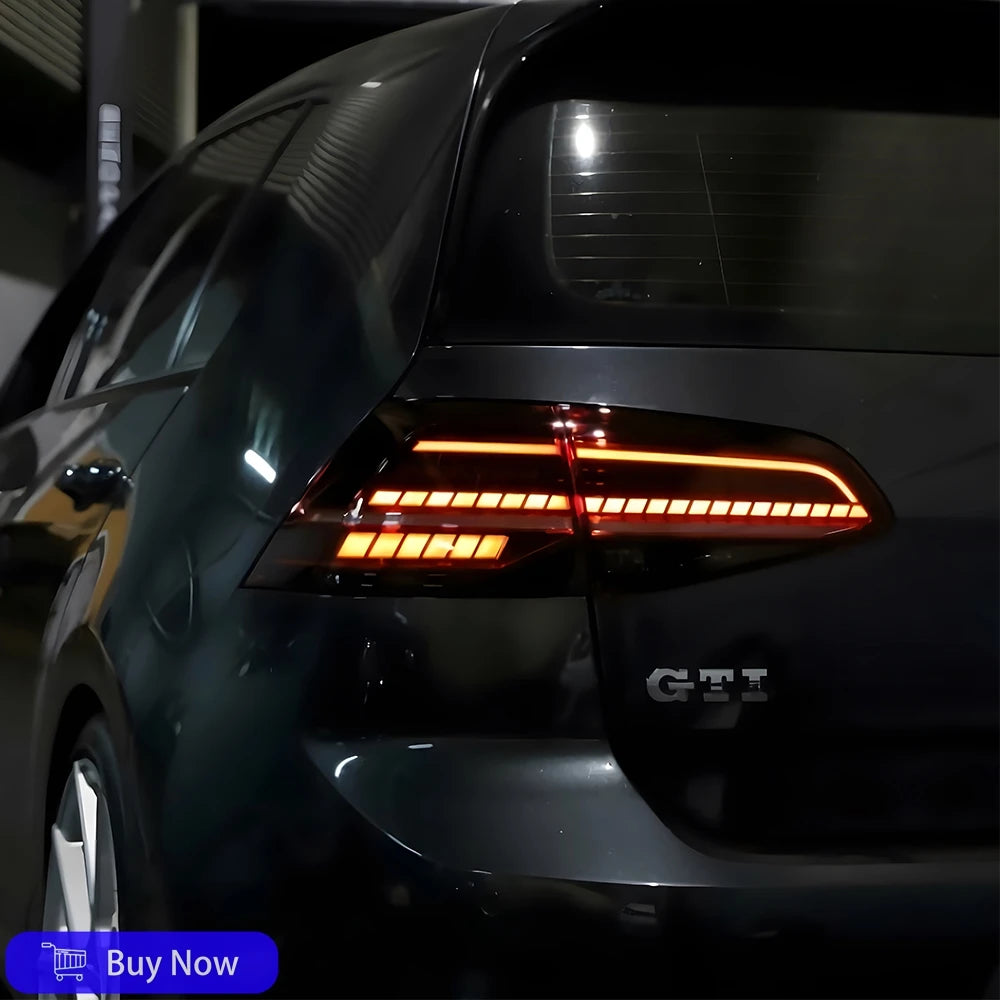 Car Taillights Assembly For Golf 7 2013-2017 Upgrade Golf 7.5 2018-2021 LED Car Back Lamps Turn Signal Light Accessories