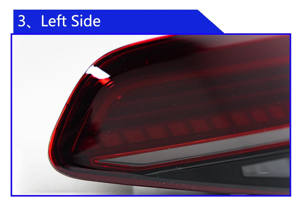 Car Taillights Assembly For Golf 7 2013-2017 Upgrade Golf 7.5 2018-2021 LED Car Back Lamps Turn Signal Light Accessories