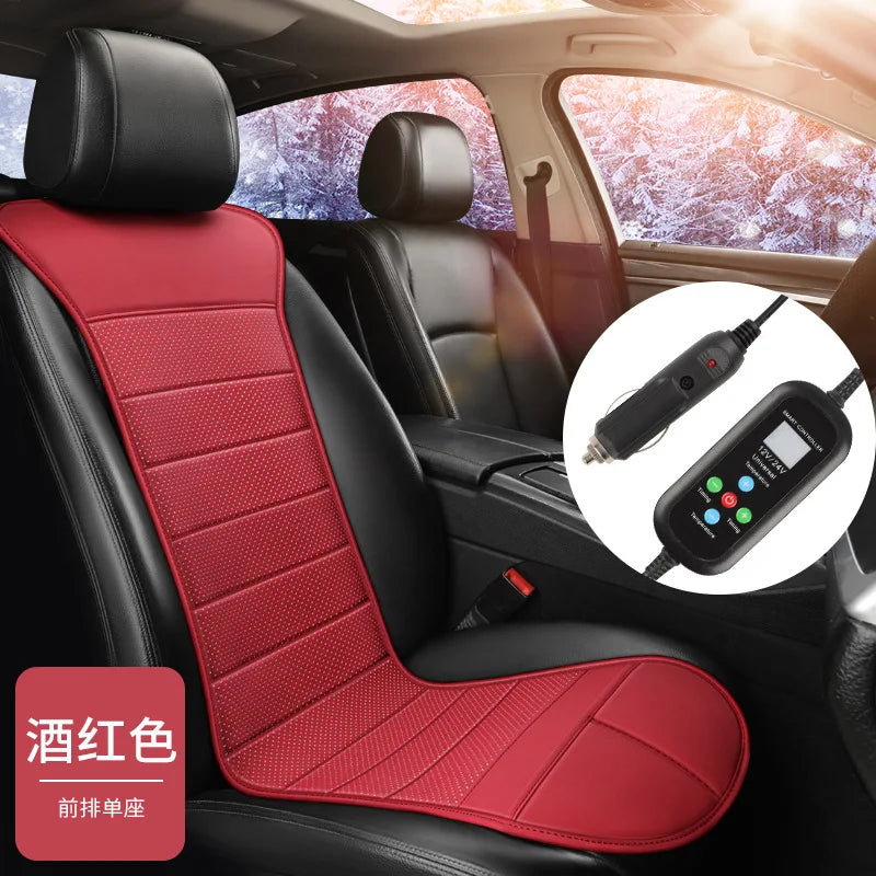 DC12V24V Driver Universal Auto Heated Covers Car Heater Cushion TemperaTure Control Cars Seat Heating Pad