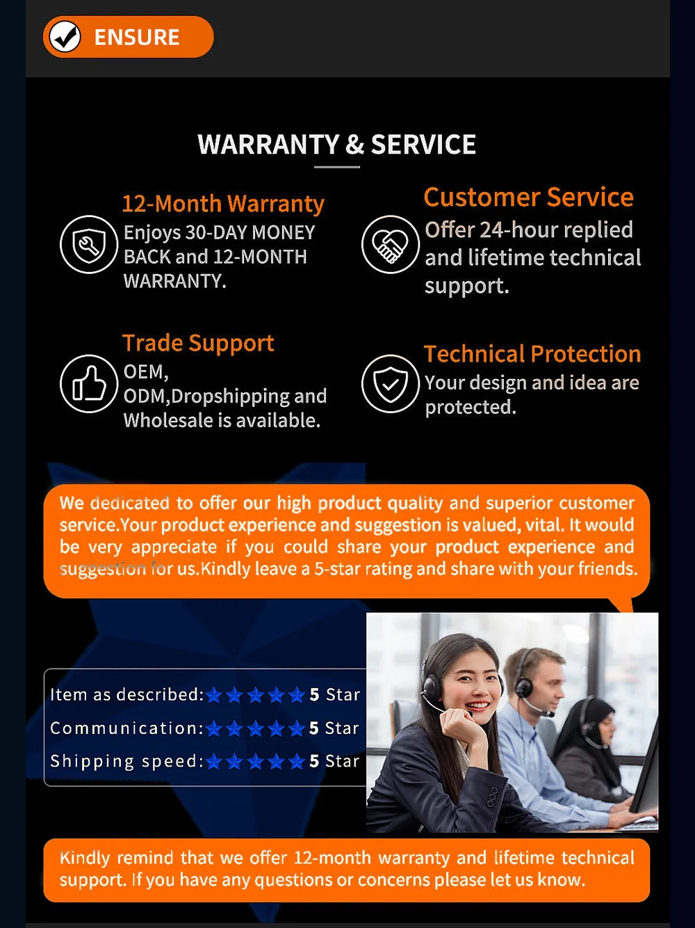 VATAV 7" Double Din Car Radio - CarPlay - Reversing Camera