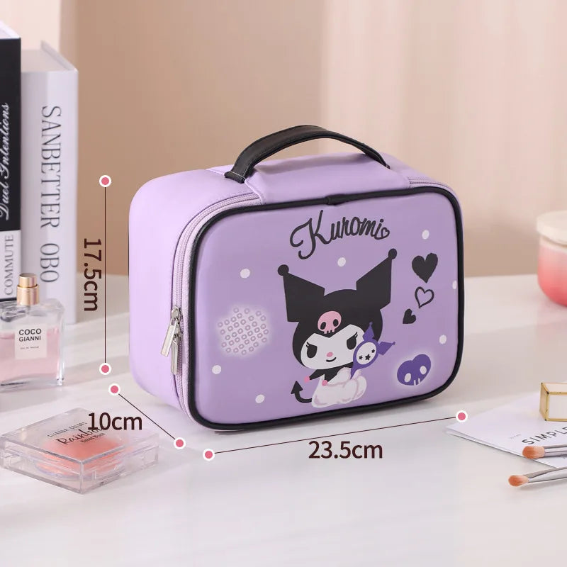 Kuromi My Melody Makeup Bag - Large Capacity