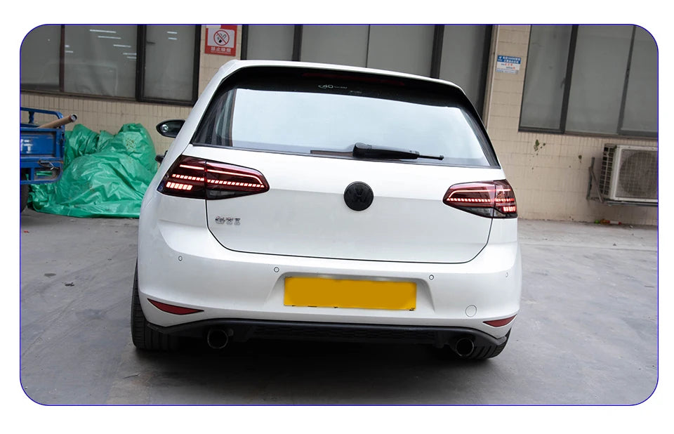 Car Taillights Assembly For Golf 7 2013-2017 Upgrade Golf 7.5 2018-2021 LED Car Back Lamps Turn Signal Light Accessories