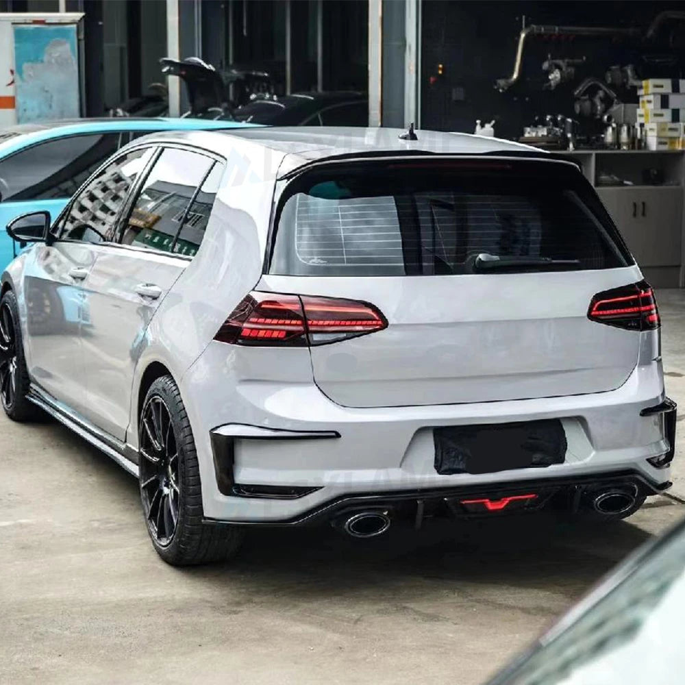 LED Tail Lights Assembly For Volkswagen Golf 7 2015 2016 2017 Tail Light Sequential Signal Light Modified Rear Lamps