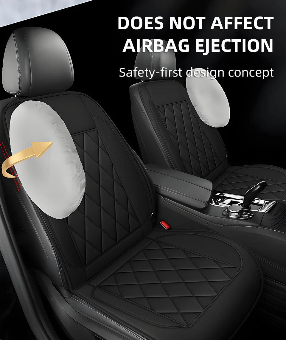 Car Heat Seat Cushion Electric Heating Mat Universal Winter New Design 12V/24V Seat Pad For Vehicles Heating Cushion Covers