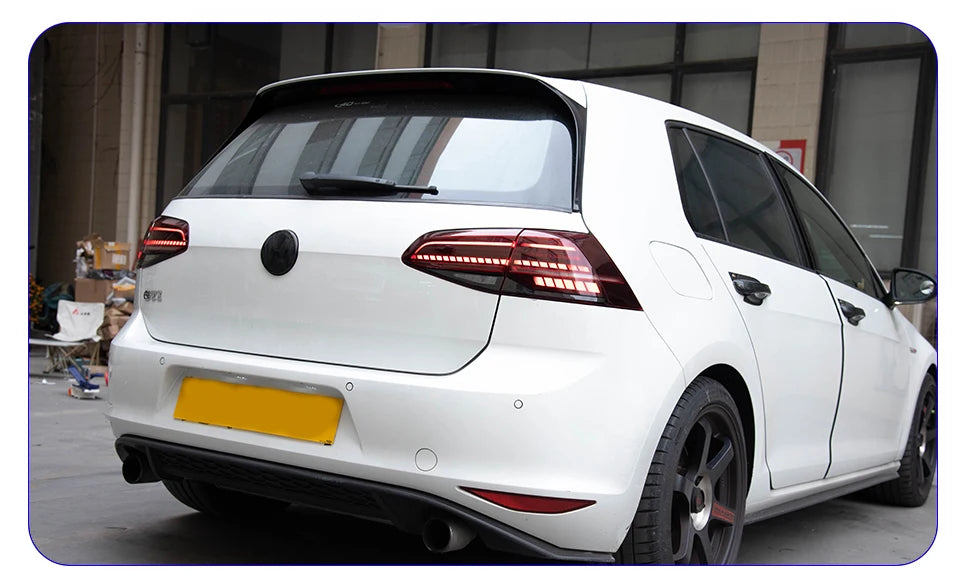 Car Taillights Assembly For Golf 7 2013-2017 Upgrade Golf 7.5 2018-2021 LED Car Back Lamps Turn Signal Light Accessories