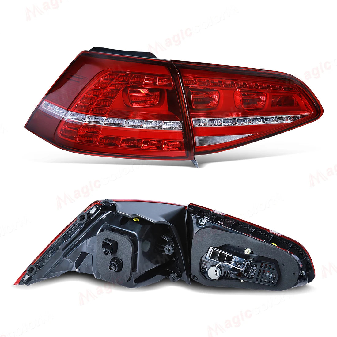 Taillight Assembly For VW Golf 7 MK7 GTI 2013 2014 2015 2016 2017 Brake Reversing Lamp Turn Signal Tail Lights Car Accessories