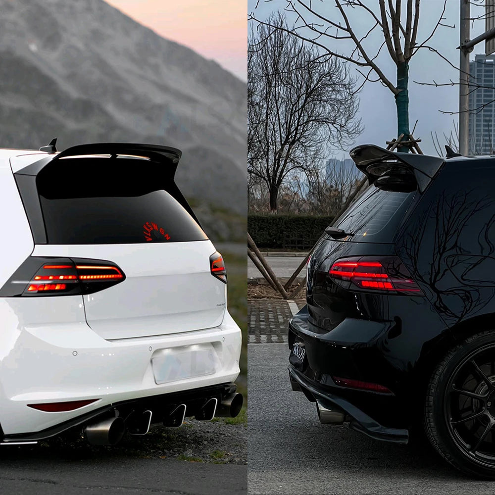 LED Tail Lights Assembly For Volkswagen Golf 7 2015 2016 2017 Tail Light Sequential Signal Light Modified Rear Lamps