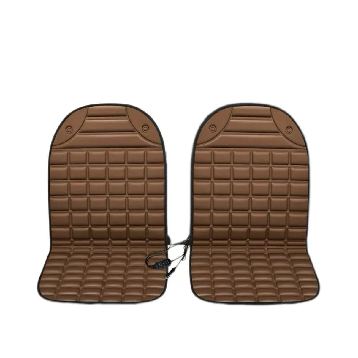 Checkerboard quick-heating uniformly heated winter car seat cushion 12V warm single or double seat heat-retaining essential