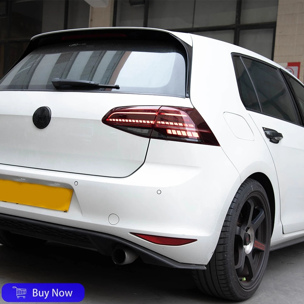 Car Taillights Assembly For Golf 7 2013-2017 Upgrade Golf 7.5 2018-2021 LED Car Back Lamps Turn Signal Light Accessories