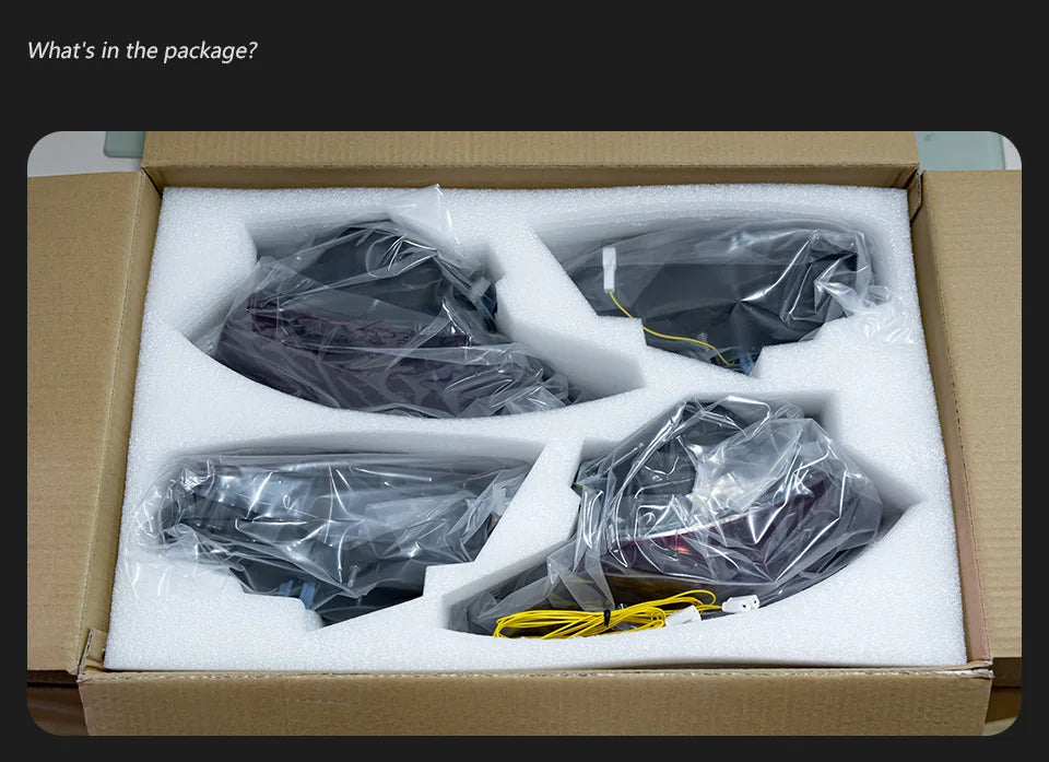 AKD Car Model Tail Lamp for VW Golf 7 Tail Lights 2013-2020 Golf7.5 LED Tail Light Golf MK7 Rear Stop DRL brake auto Accessories