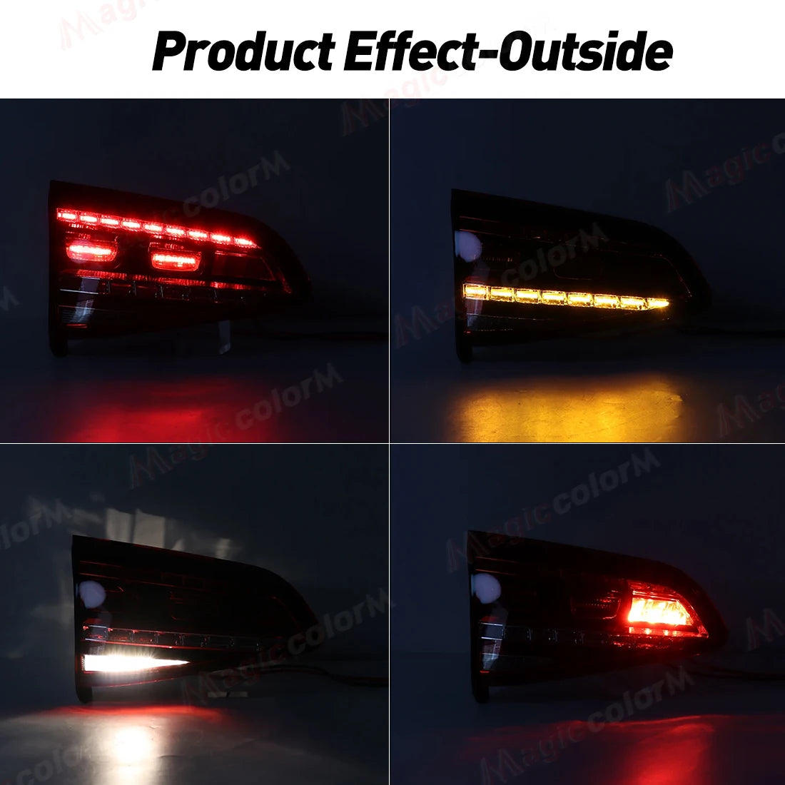 Taillight Assembly For VW Golf 7 MK7 GTI 2013 2014 2015 2016 2017 Brake Reversing Lamp Turn Signal Tail Lights Car Accessories