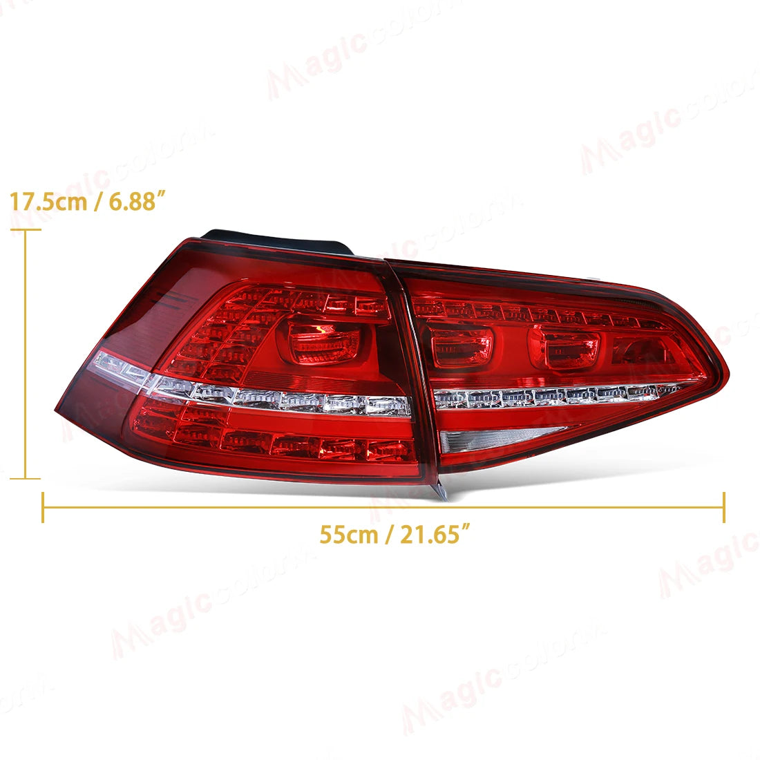 Taillight Assembly For VW Golf 7 MK7 GTI 2013 2014 2015 2016 2017 Brake Reversing Lamp Turn Signal Tail Lights Car Accessories