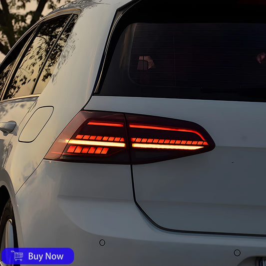 Car Taillights Assembly For Golf 7 2013-2017 Upgrade Golf 7.5 2018-2021 LED Car Back Lamps Turn Signal Light Accessories