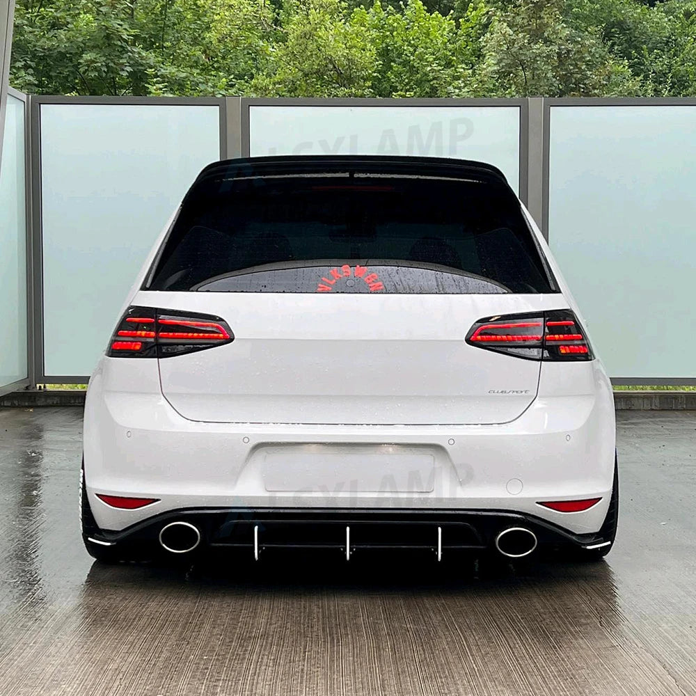 LED Tail Lights Assembly For Volkswagen Golf 7 2015 2016 2017 Tail Light Sequential Signal Light Modified Rear Lamps