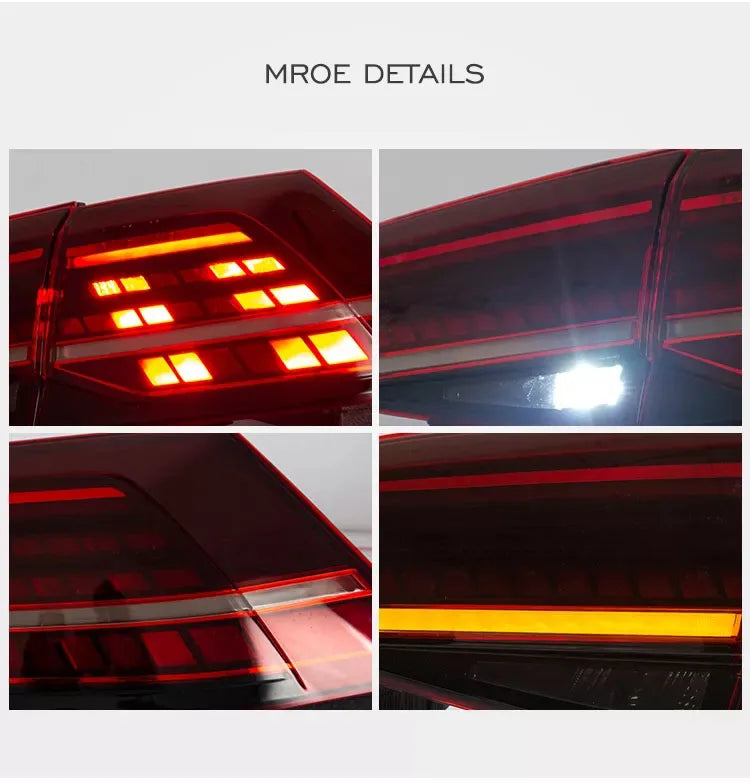 TYPY Car Tail Lamps For VW Golf MK7 Golf7.5 Taillight TSI TDI 2013-2019 LED Projector Tail Lamp DRL Auto Accessories