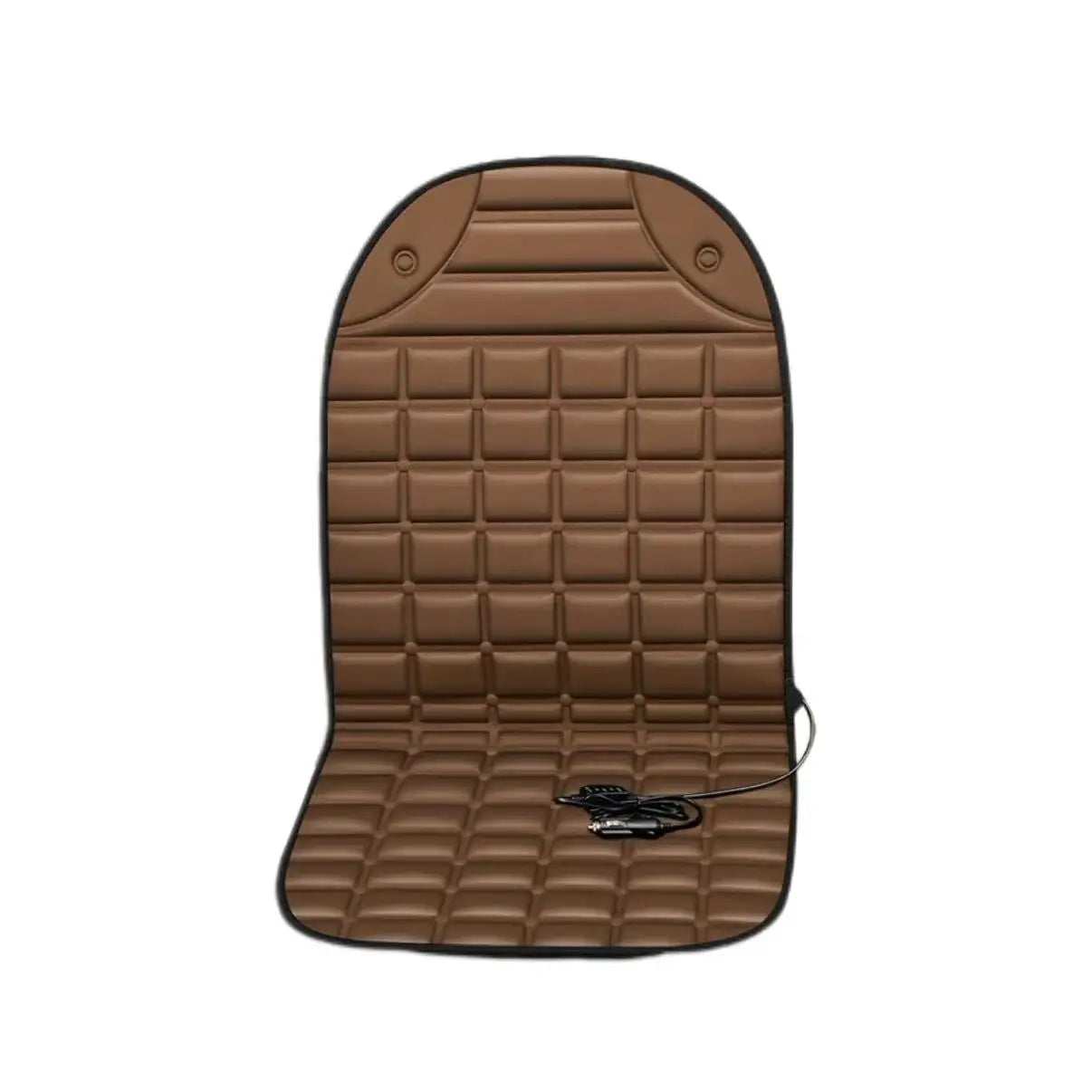 Checkerboard quick-heating uniformly heated winter car seat cushion 12V warm single or double seat heat-retaining essential