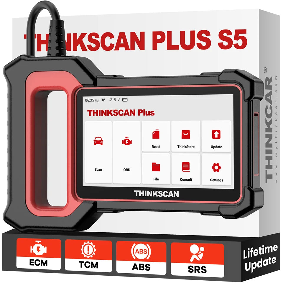 Thinkscan Plus S7 OBD2 Scanner Car Diagnostic Scanner for Engine ABS Transmission AC BCM IC Airbag Code Reader Auto Scan Tools